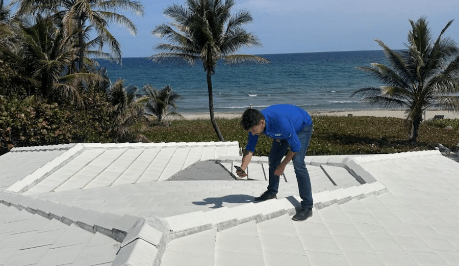 roof inspection certification report